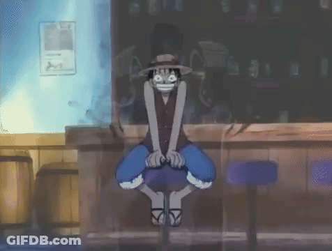 Man In Military Uniform Sitting On Bar Stool GIF