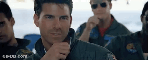 Man In Military Uniform Standing GIF