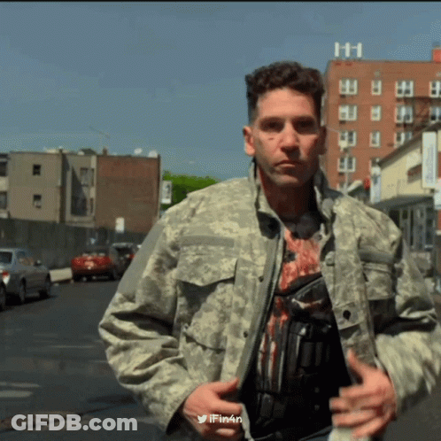 Man In Military Uniform Walking GIF