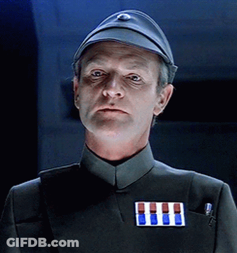 Man In Military Uniform With Emperor Badge GIF