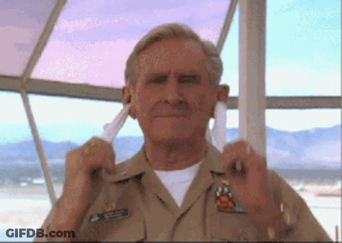 Man In Military Uniform With Medal GIF