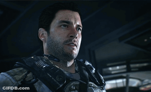 Man In Military Uniform With United States Air Force Badge GIF