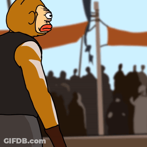 Man In Monkey Costume GIF