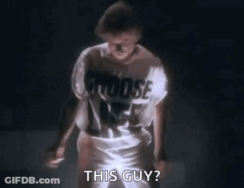 Man In Moose Shirt Dancing Says This Guy GIF