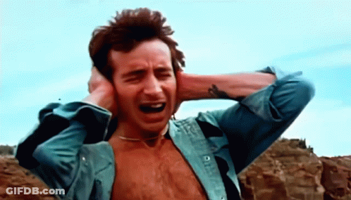 Man In Mullet Says This Got Officially Weird In Diner GIF