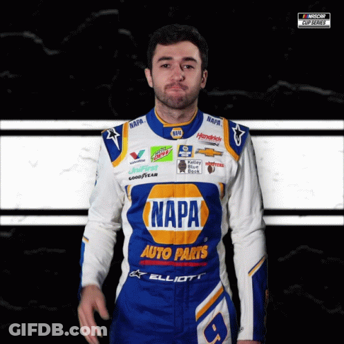 Man In Napa Auto Parts Uniform GIF