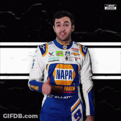 Man In Napa Auto Parts Uniform GIF