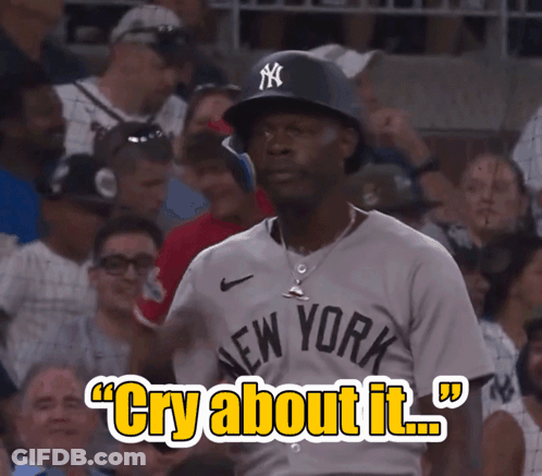 Man In New York Jersey Cry About It GIF