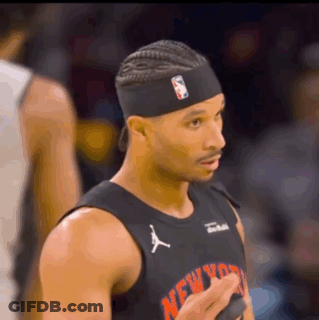 Man In New York Jersey Giving High Five GIF