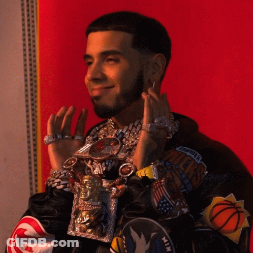 Man In New York Knicks Jacket GIF