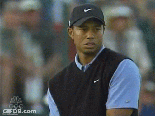 Man In Nike Hat And Blue Shirt GIF