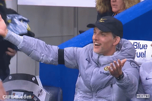 Man In Nike Hat And Trivago Jacket GIF