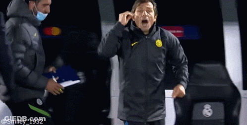 Man In Nike Jacket With Yellow Circle GIF