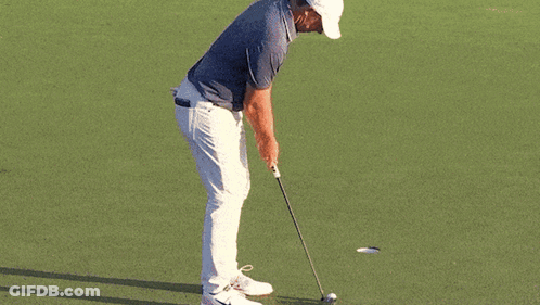 Man In Nike Shirt And Hat GIF