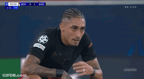Man In Nike Shirt With Castrol Logo GIF