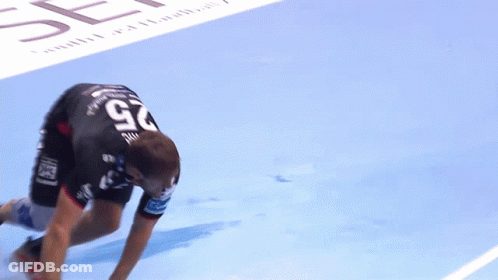 Man In Number 2 Jersey Kneeling GIF