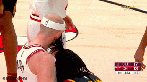Man In Oklahoma City Basketball Shirt Hands Up GIF