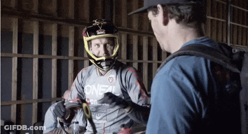 Man In Oneal Shirt GIF