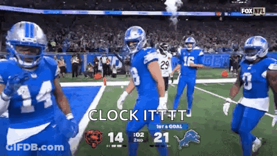 Man In Orange And Black Jersey Number 9 GIF