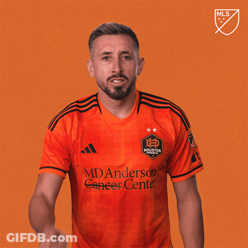 Man In Orange Houston Rockets Jersey Shushing GIF