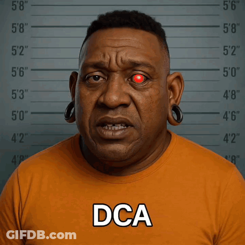 Man In Orange Shirt Holding Money GIF