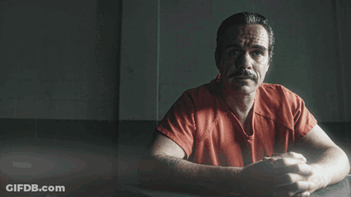 Man In Orange Shirt You Wanna Be A Friend Of The Cartel GIF