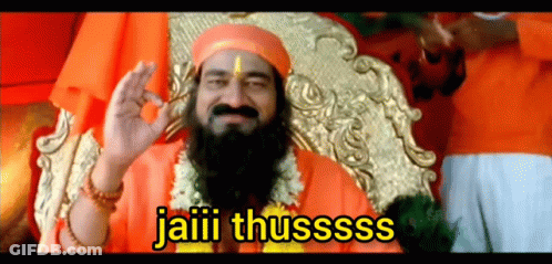 Man In Orange Turban Giving OK Sign GIF