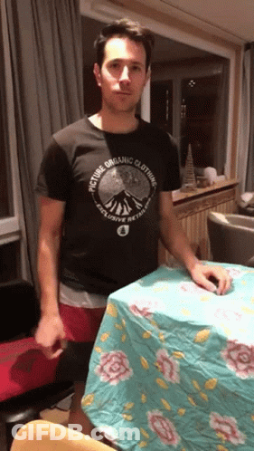 Man In Organic Clothing T-Shirt GIF