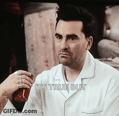 Man In Pajamas Holding Tea And Saying Its True But GIF