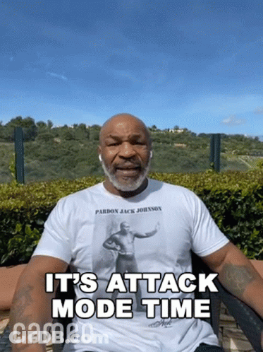 Man In Pardon Jack Johnson T-Shirt GIF
