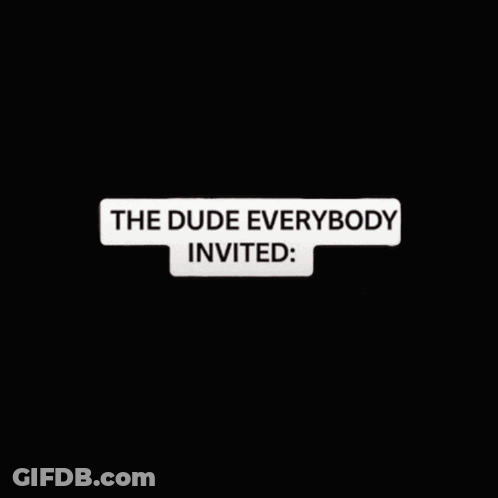 Man In Patriotic Costume Holding Invitation GIF