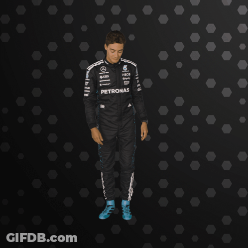 Man In Petronas Racing Suit GIF