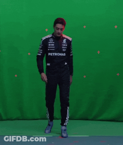 Man In Petronas Racing Suit GIF