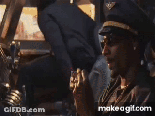 Man In Pilot Hat Smoking Cigarette GIF