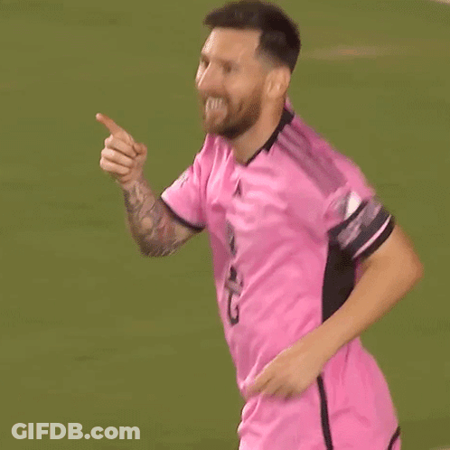 Man In Pink Adidas Jersey Giving Thumbs Up GIF