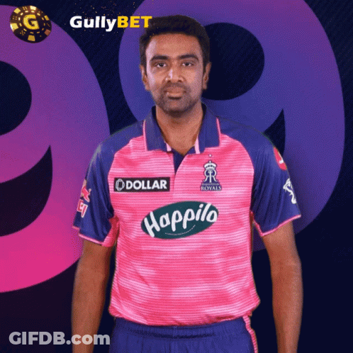 Man In Pink And Blue Happilo Shirt GIF