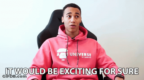 Man In Pink Bathing Ape Hoodie GIF