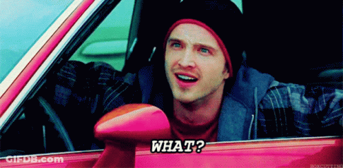 Man In Pink Car Saying What GIF