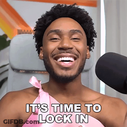 Man In Pink Dress Laughing It's Time To Lock In GIF
