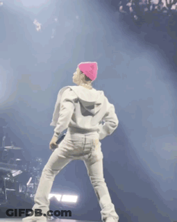 Man In Pink Hat Dancing GIF