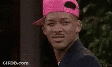 Man In Pink Hat Making Face GIF