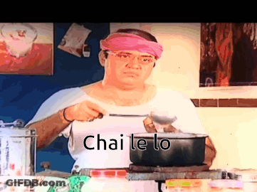 Man In Pink Headband Cooking Chai Le Lo GIF