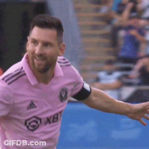 Man In Pink Shirt Saying ABT GIF