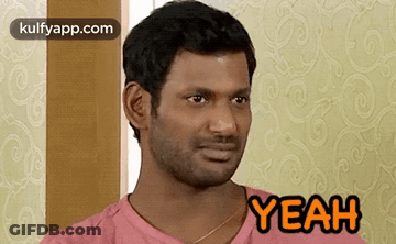 Man In Pink Shirt Saying Yeah GIF