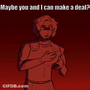 Man In Pink Shirt Talking To Woman GIF
