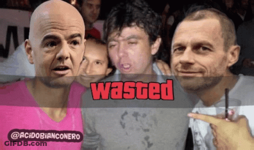 Man In Pink Shirt Wasted GIF