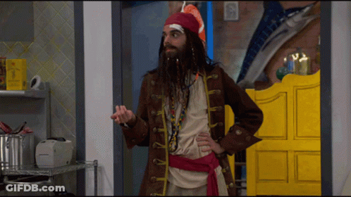 Man In Pirate Costume GIF