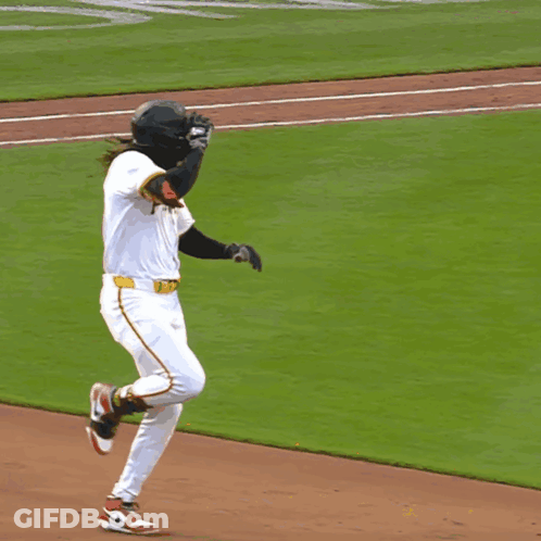 Man In Pirate Jersey Before Number 2 Jersey GIF