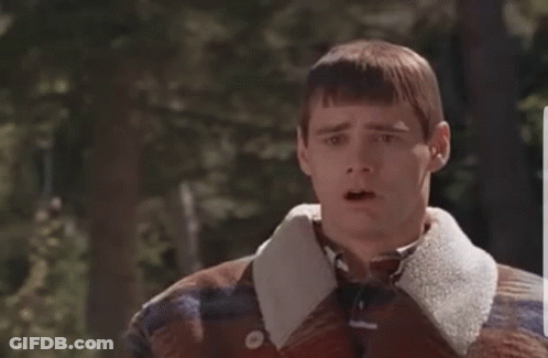 Man In Plaid Jacket And Tie Making Funny Face GIF