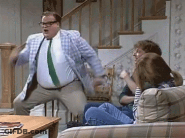 Man In Plaid Jacket Dancing GIF